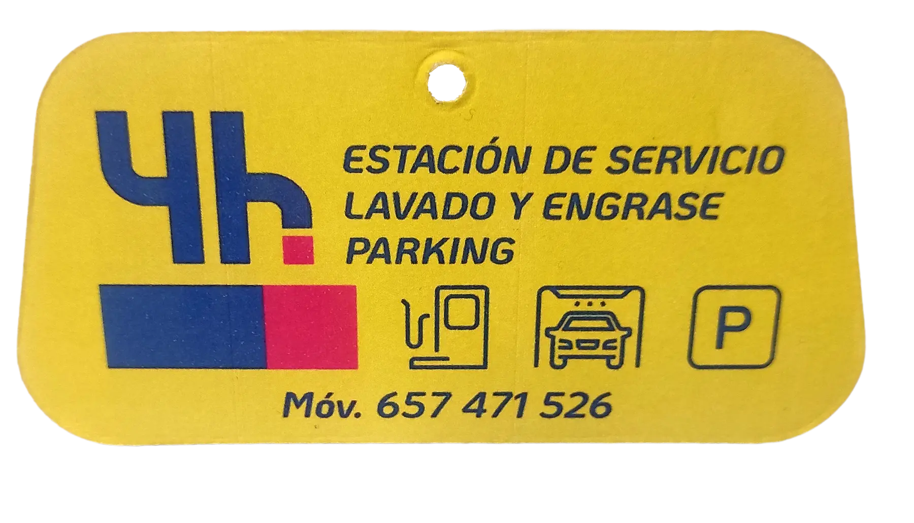 Estación de servicios lavado y engrase parking